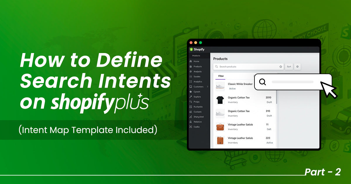 Search Intents on Shopify Plus