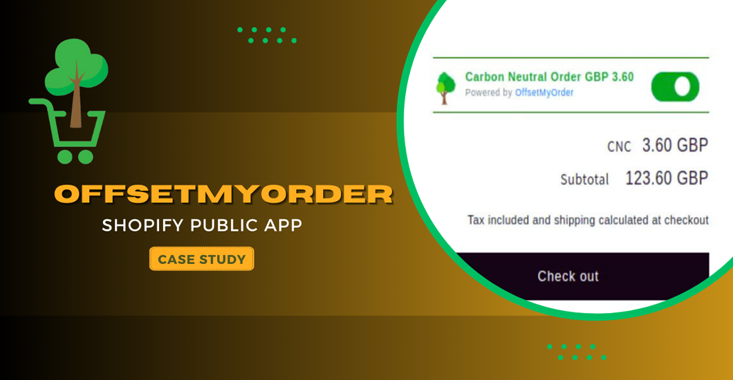 Offsetmyorder Shopify Public App That Allows Customers to Offset the Carbon Emissions of Their Orders With Donations