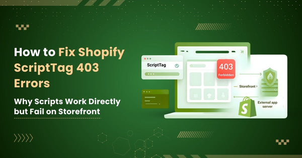 How to Fix Shopify ScriptTag 403 Errors: Why Scripts Work Directly but Fail on Storefront