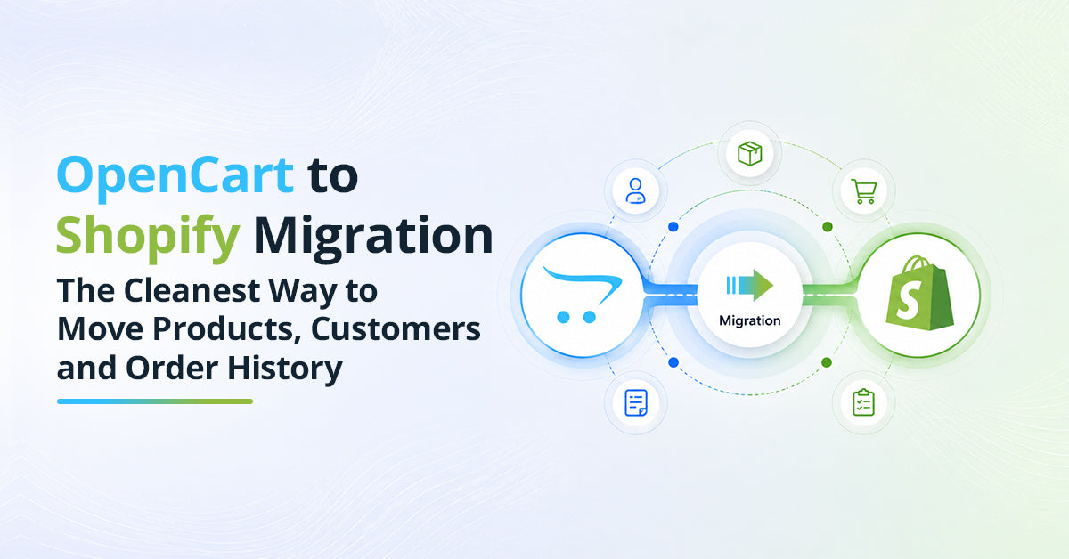OpenCart to Shopify Migration: The Cleanest Way to Move Products, Customers, and Order History