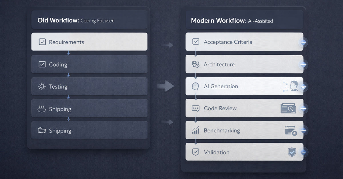 Old workflow V/S Modern workflow