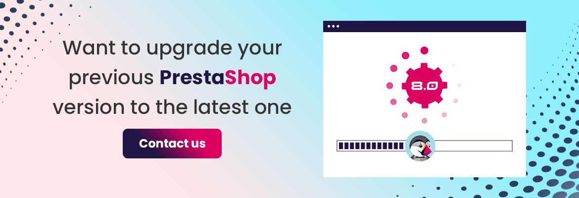 PrestaShop 8.0 version