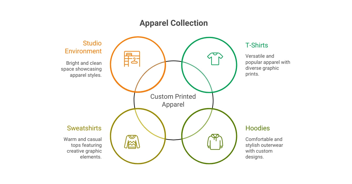 Print-on-Demand Products - Apparel Collection