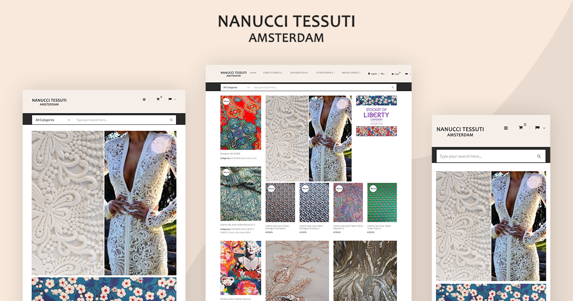 Nanuccitessuti.nl - Our Work